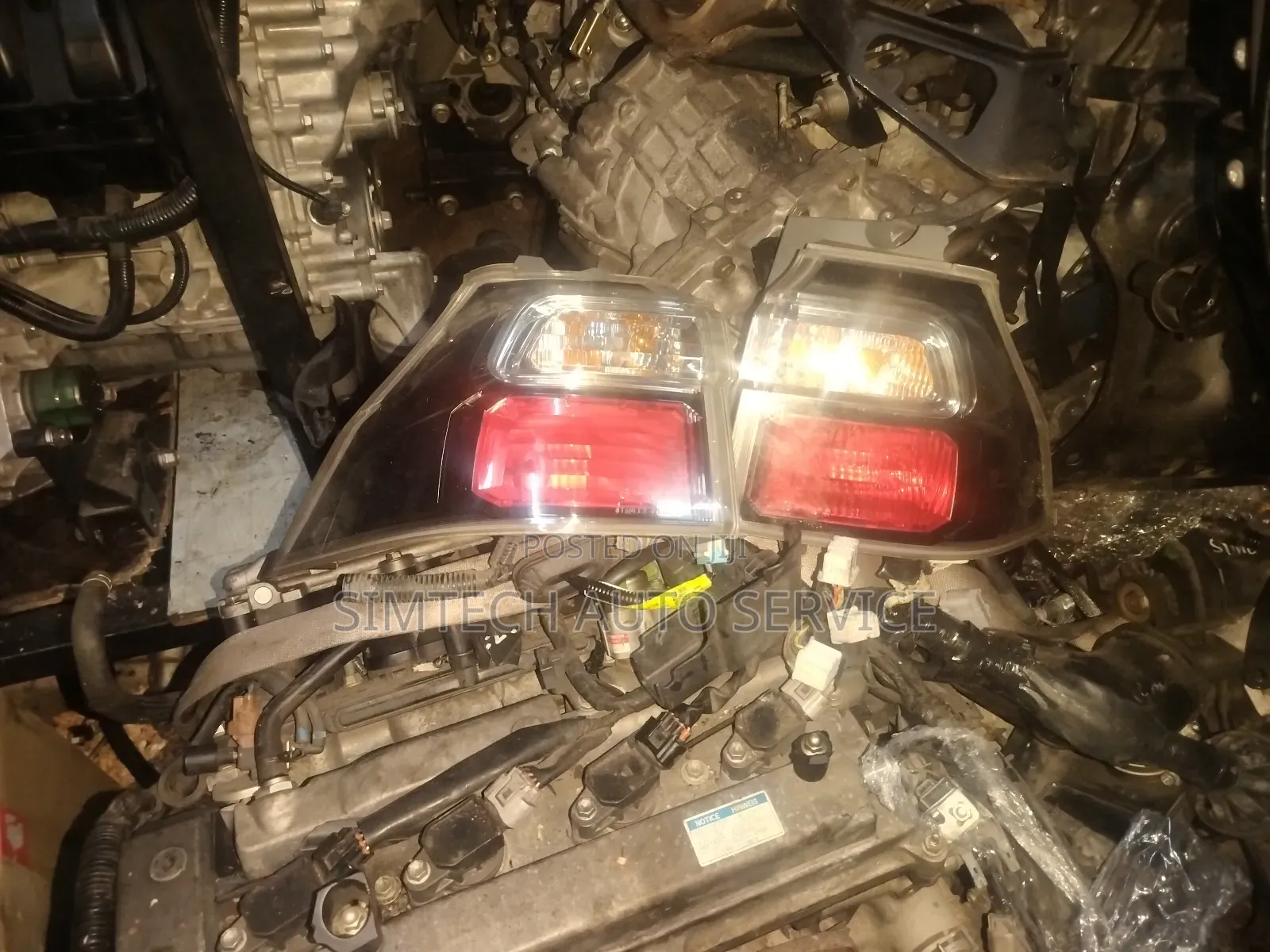 Honda Step Wagon Taillight Black