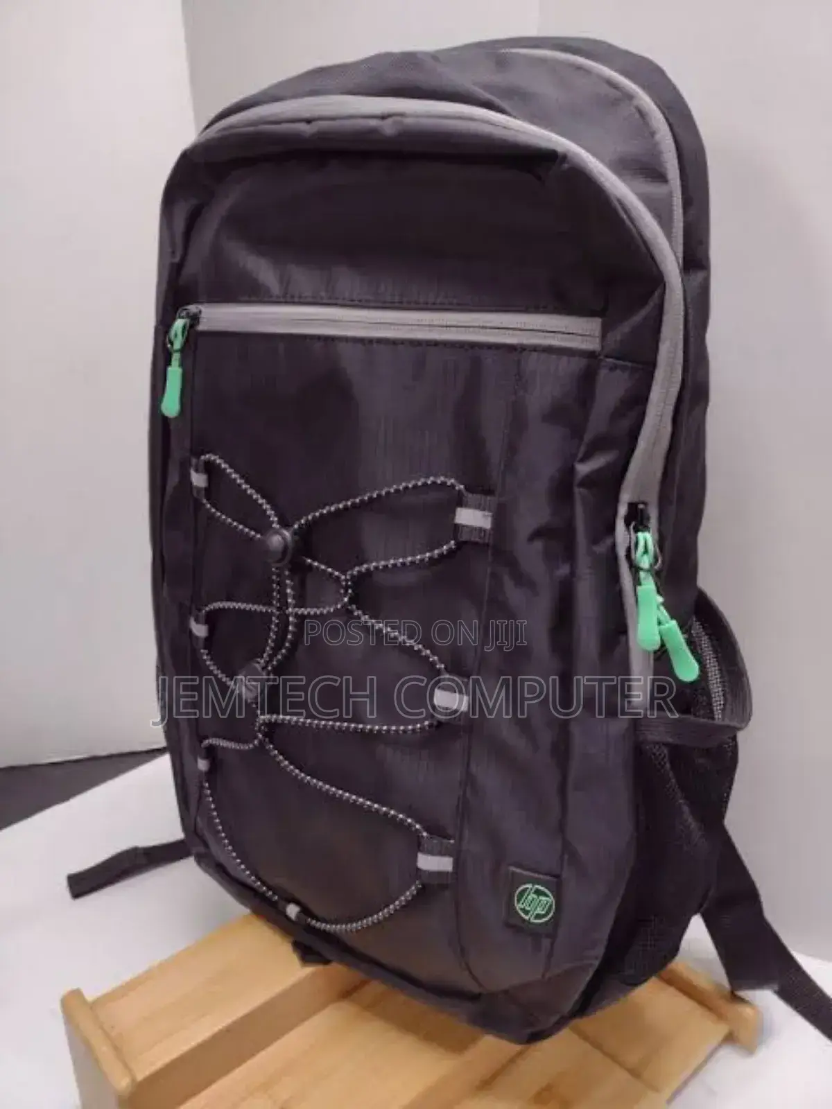 HP 15.6" Active Backpack - Black/Mint Green