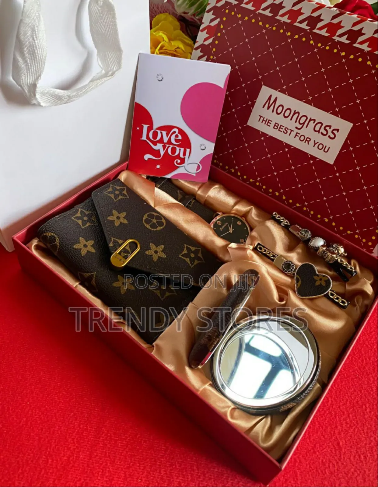 Moongrass Ladie's  Watch Valentine's Gift Set