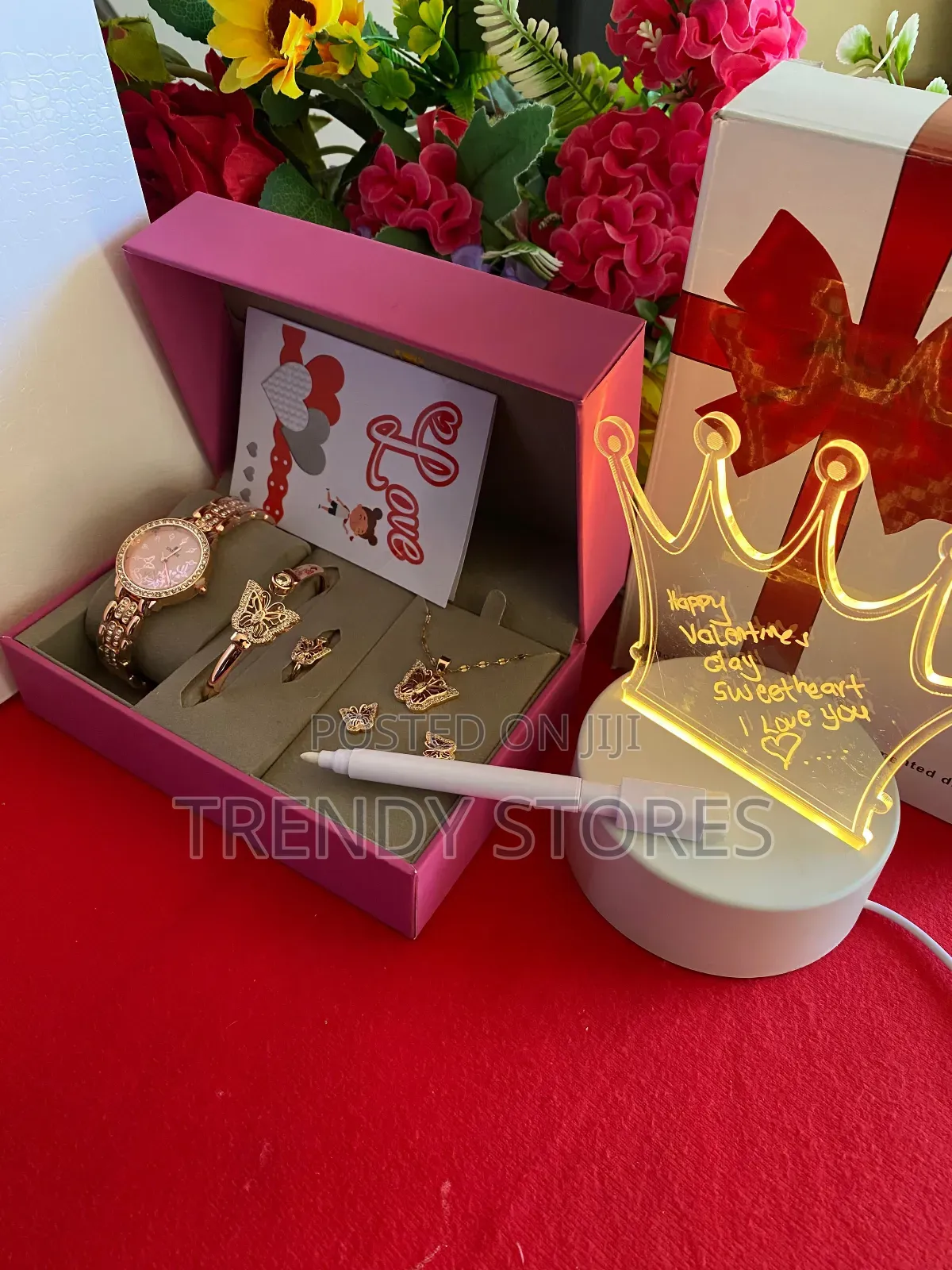 5 In 1 Ladie's Valentine's Gift Set With Lighting Board