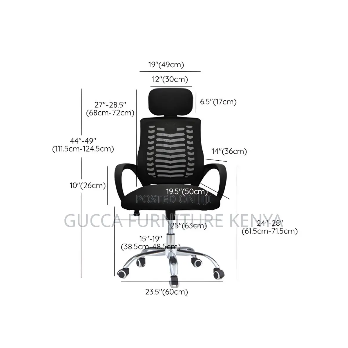 Office Chairs: Modern Slide Chair With Breathable Back