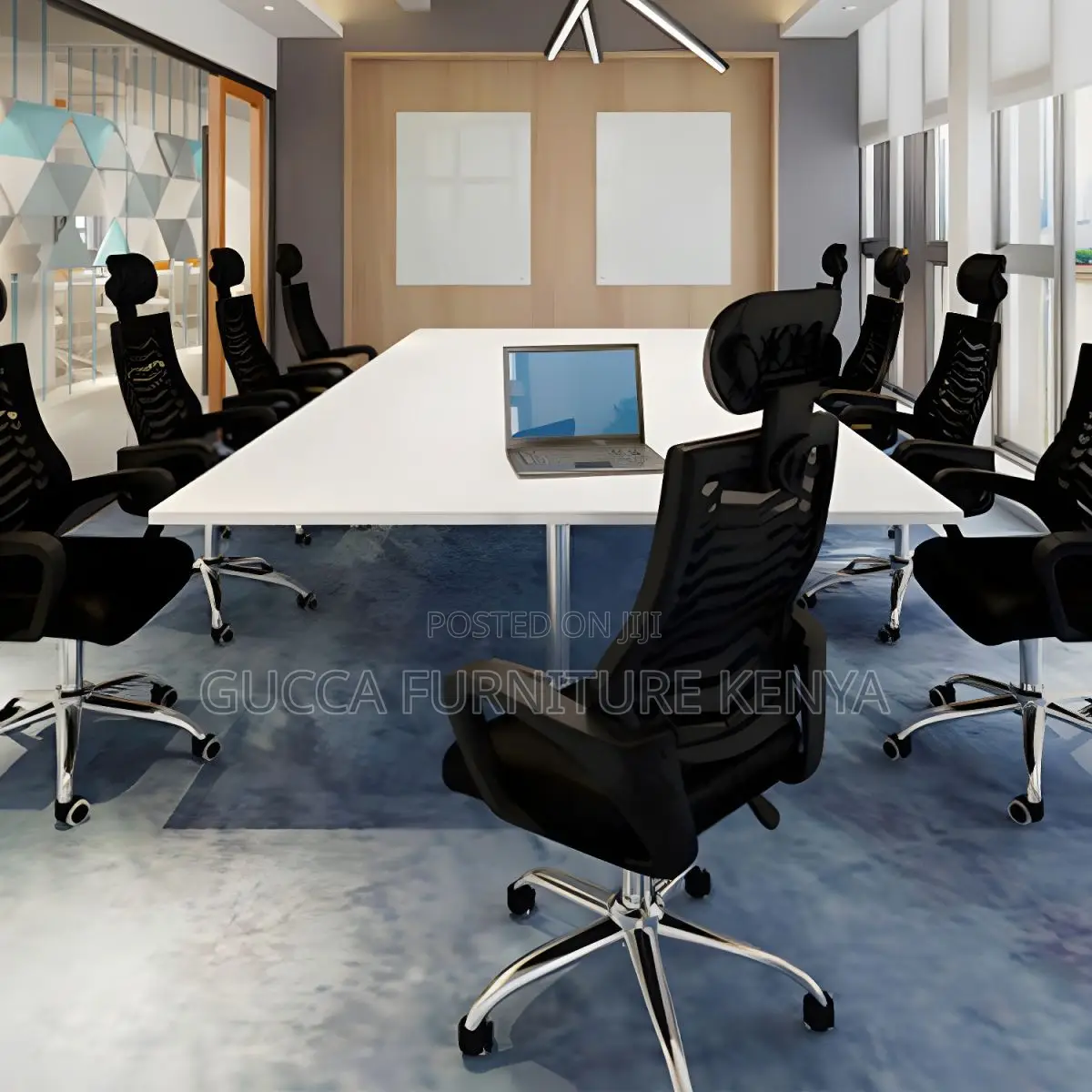 Office Chairs: Modern Slide Chair With Breathable Back