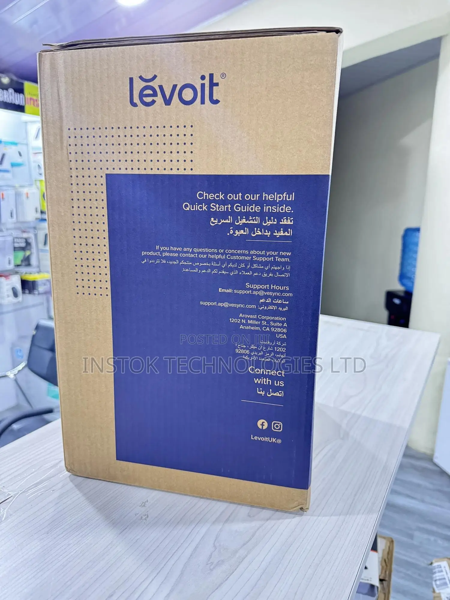 LEVOIT Air Purifier Core300 for Home 3-in-1 Filter With HEPA