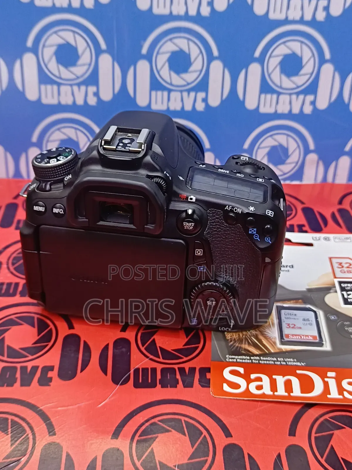 Canon 70D Professional Camera With Free Card