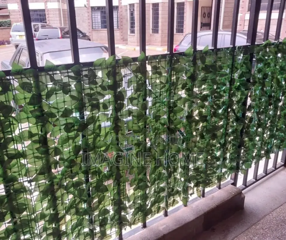 Green Decor With Green Fences