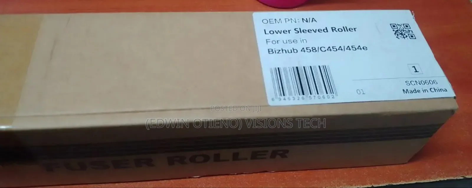 Bizhub C554 Lower Sleeved Roller