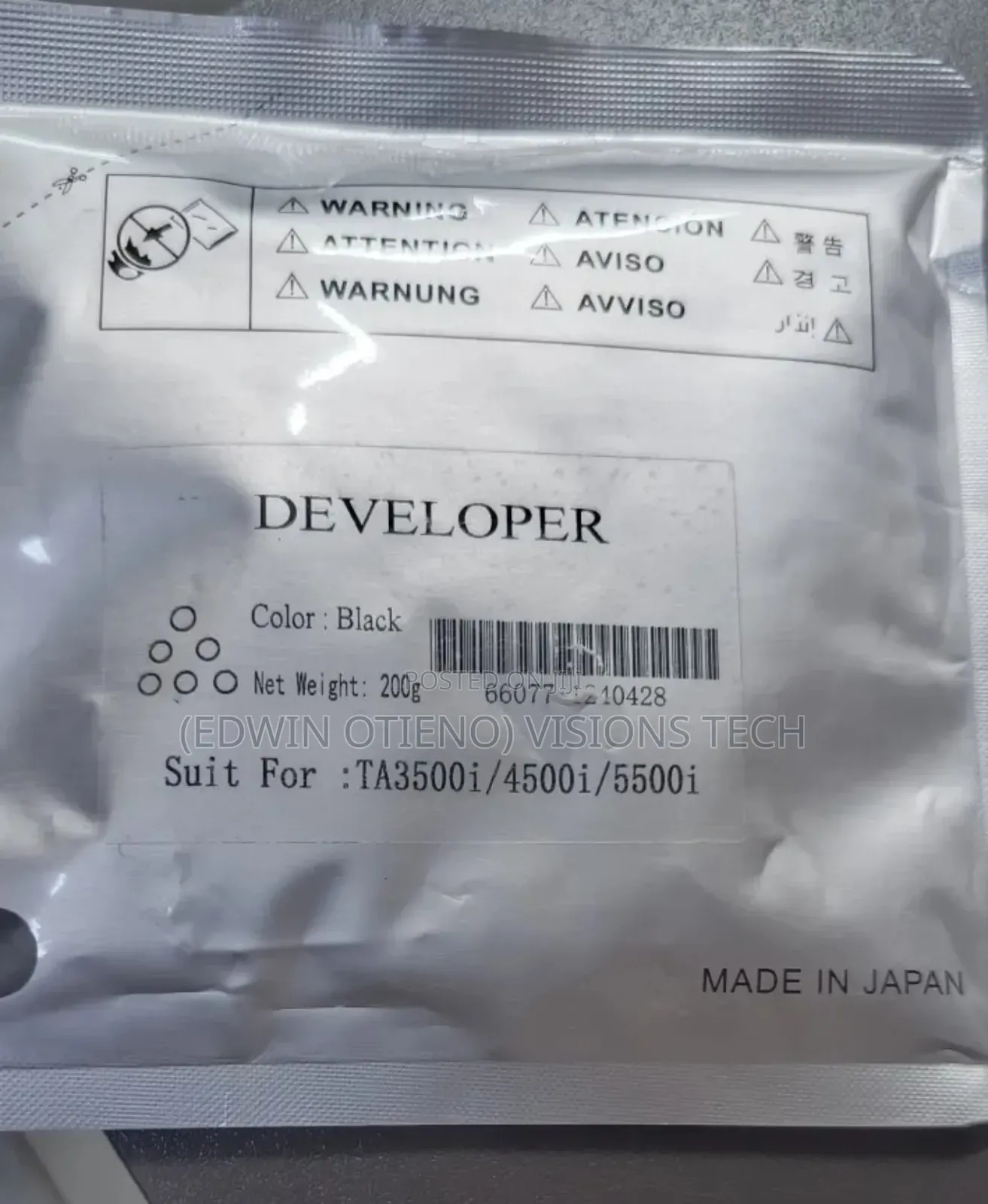 Kyocera Taskalfa 4002i/5002i Developer Powder