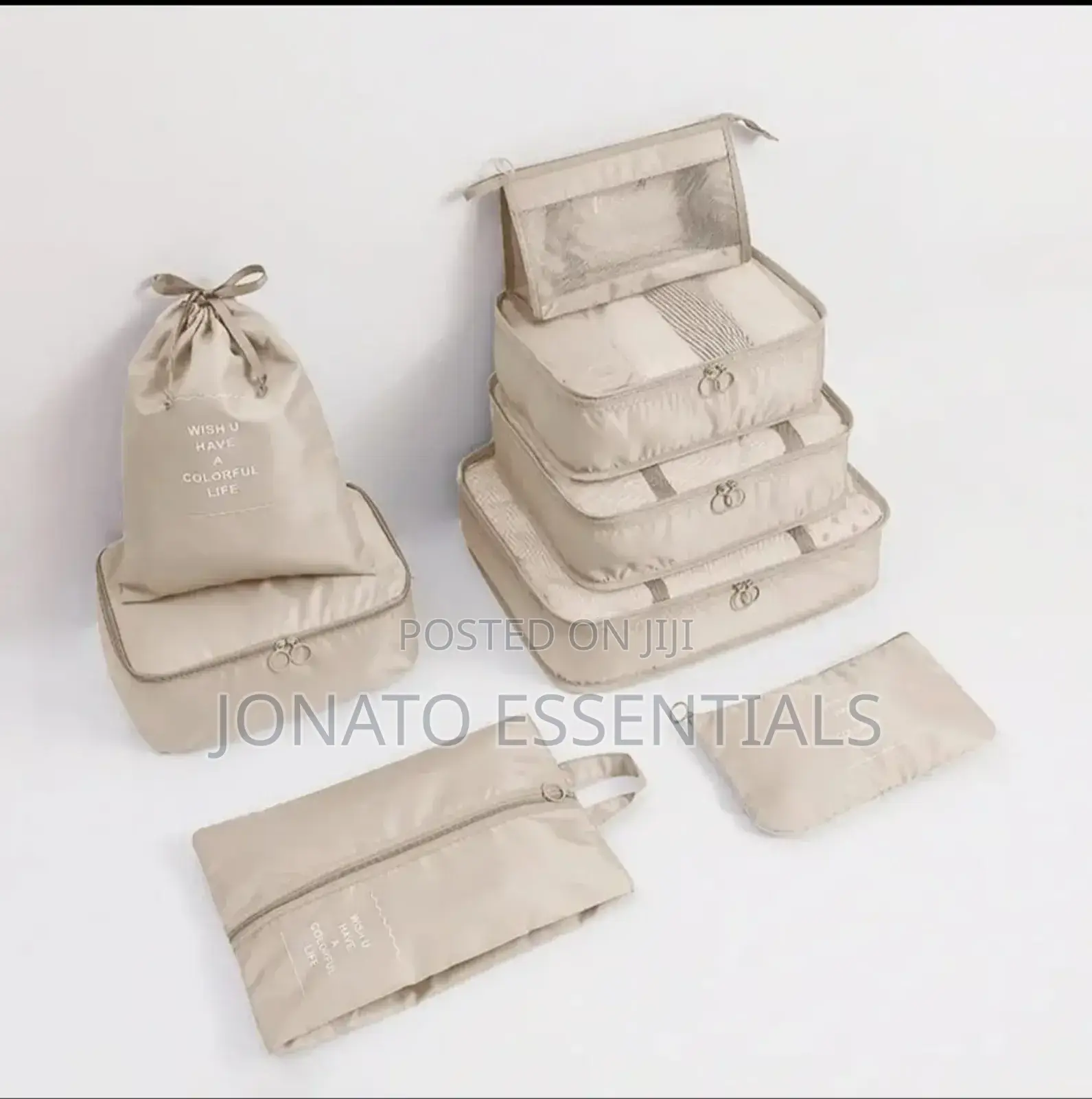 8 Piece Luggage Travel Organizers for Suitcase
