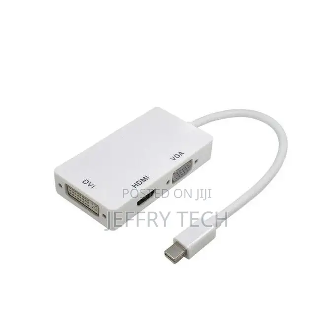3 in 1 Mini Dp Displayport to Hdmi/Dvi/Vga Display Port Cabl