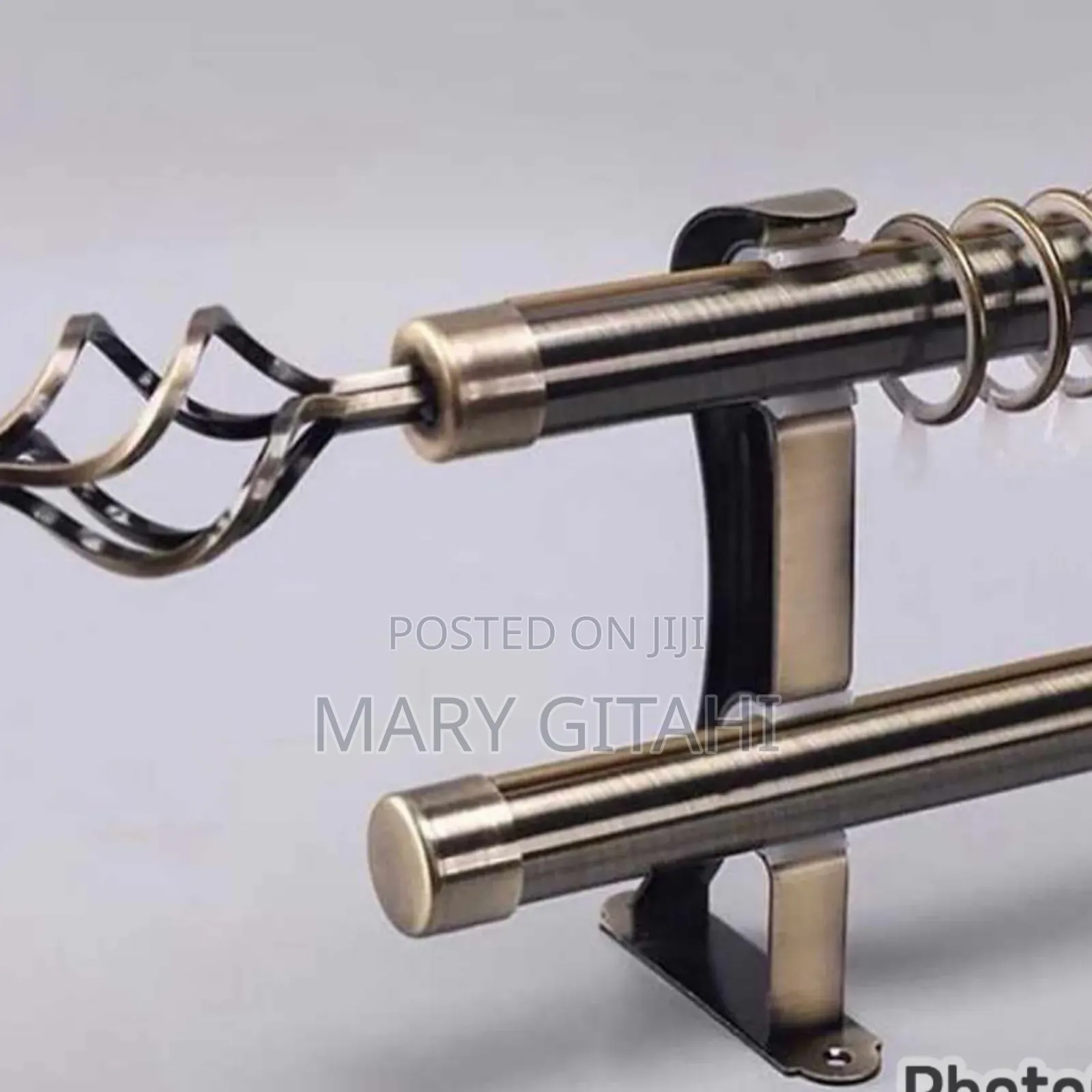 Double Curtain Rod
Available in 2M 3M