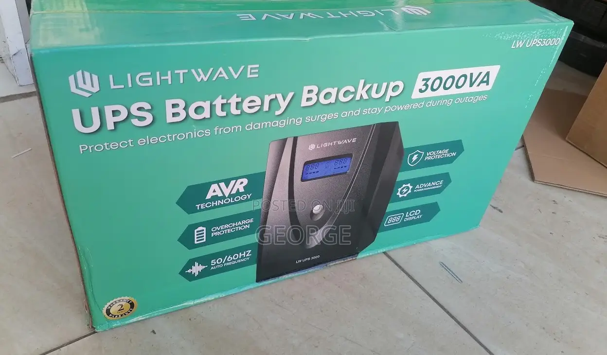 Lightwave (3kva) Premier UPS 3000va 3kva