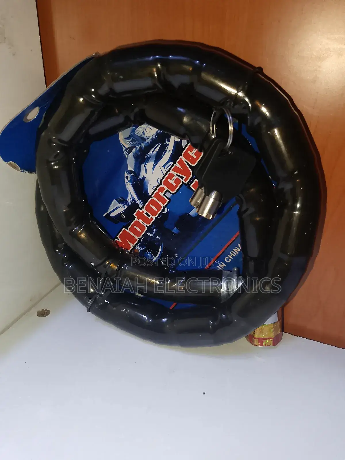 Improved Motorcycle Lock