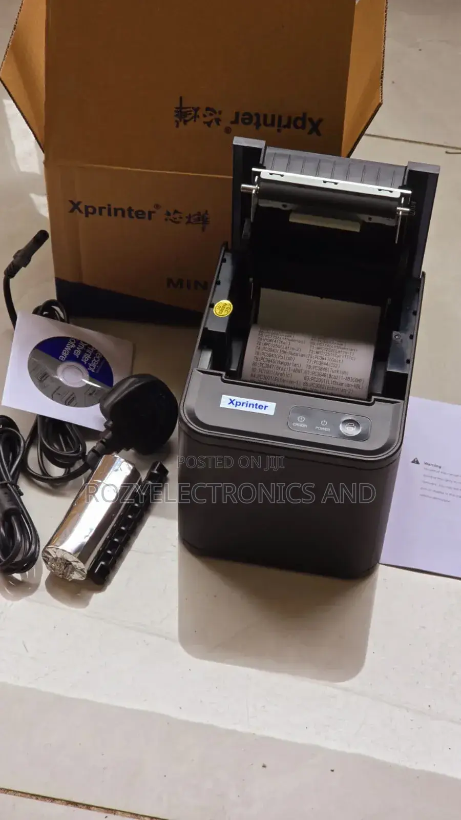 X Printer Min Printer