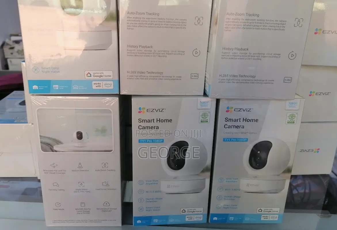 Ezviz TY1 2MP 360 Degree Indoor Camera-White