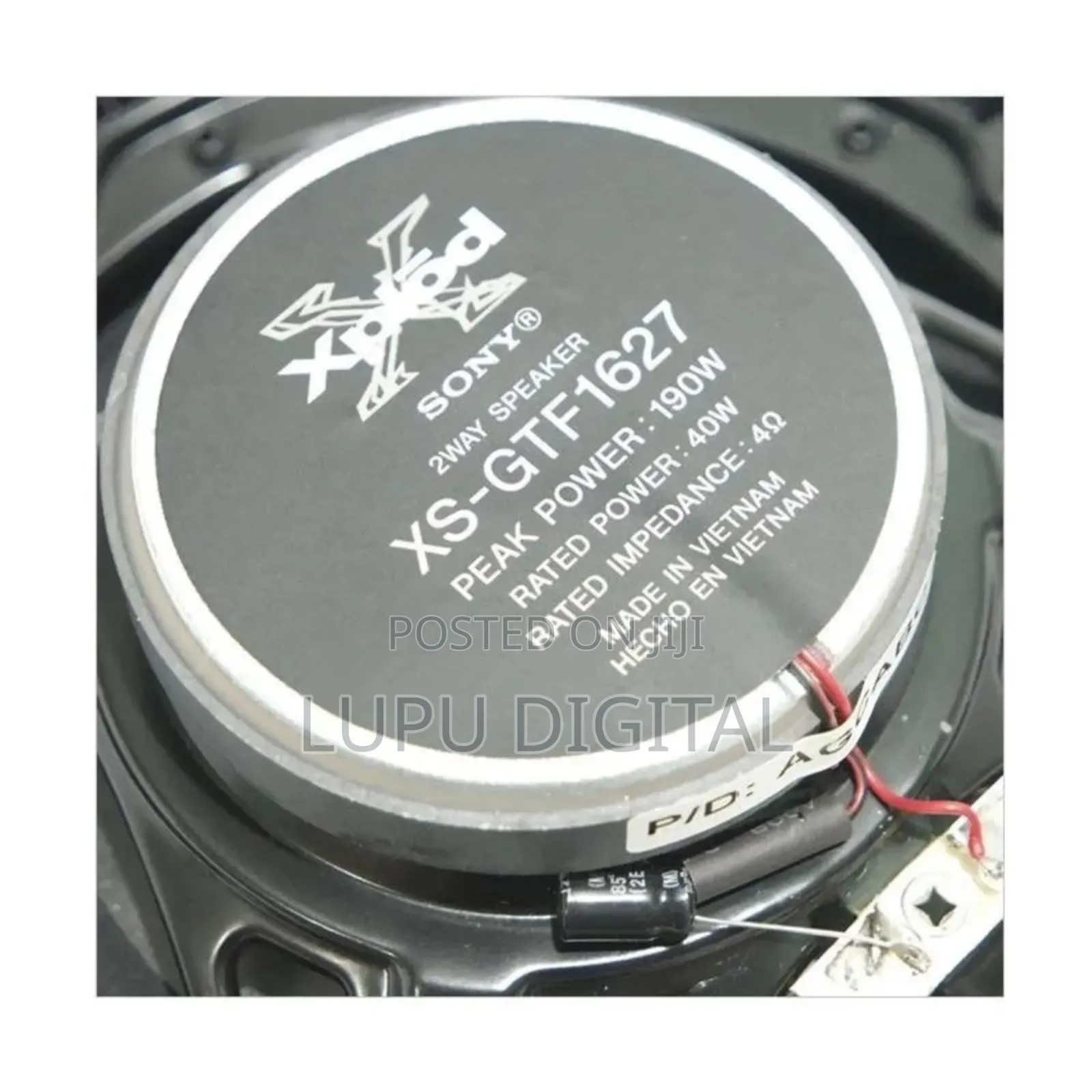 Sony 6-Inches Car Speakers Xs-Gtf1627 6" Coaxial Speaker Av