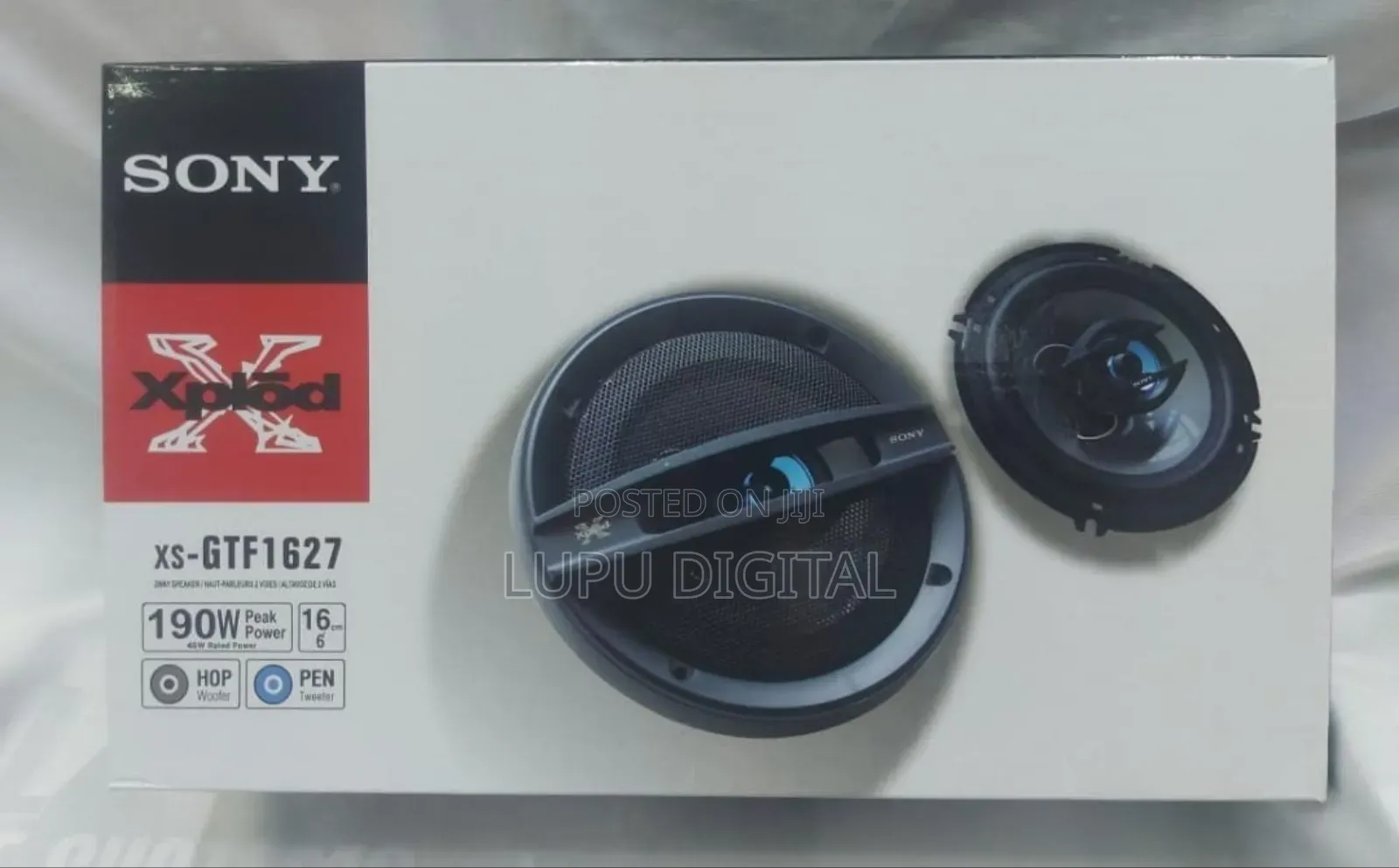 Sony 6-Inches Car Speakers Xs-Gtf1627 6" Coaxial Speaker Av