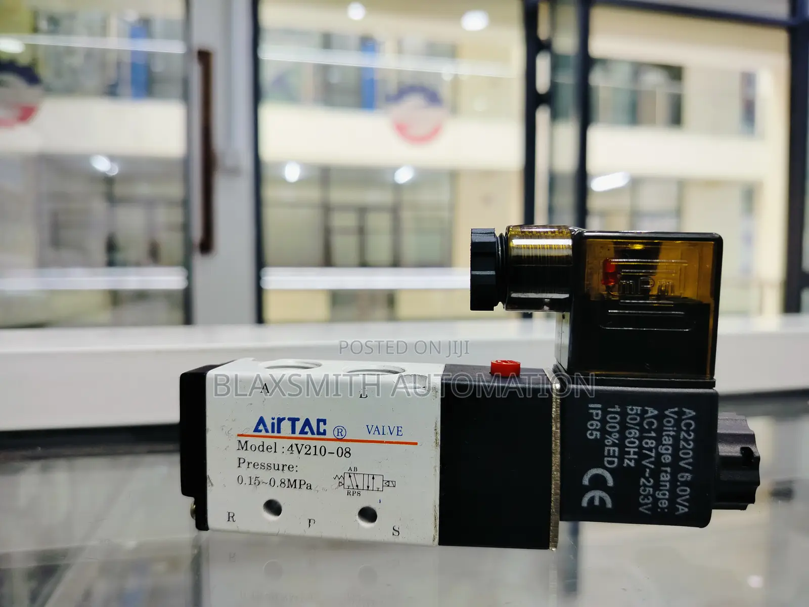 5 Way 2 Position Airtac Solenoid Valve 4v210-08 Dc24v Ac220v