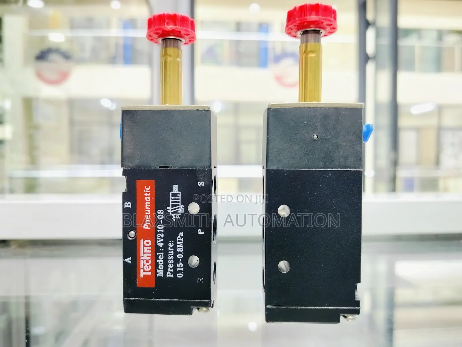5 Way 2 Position Techno Solenoid Valve 4v210-08 Dc24v Ac220v
