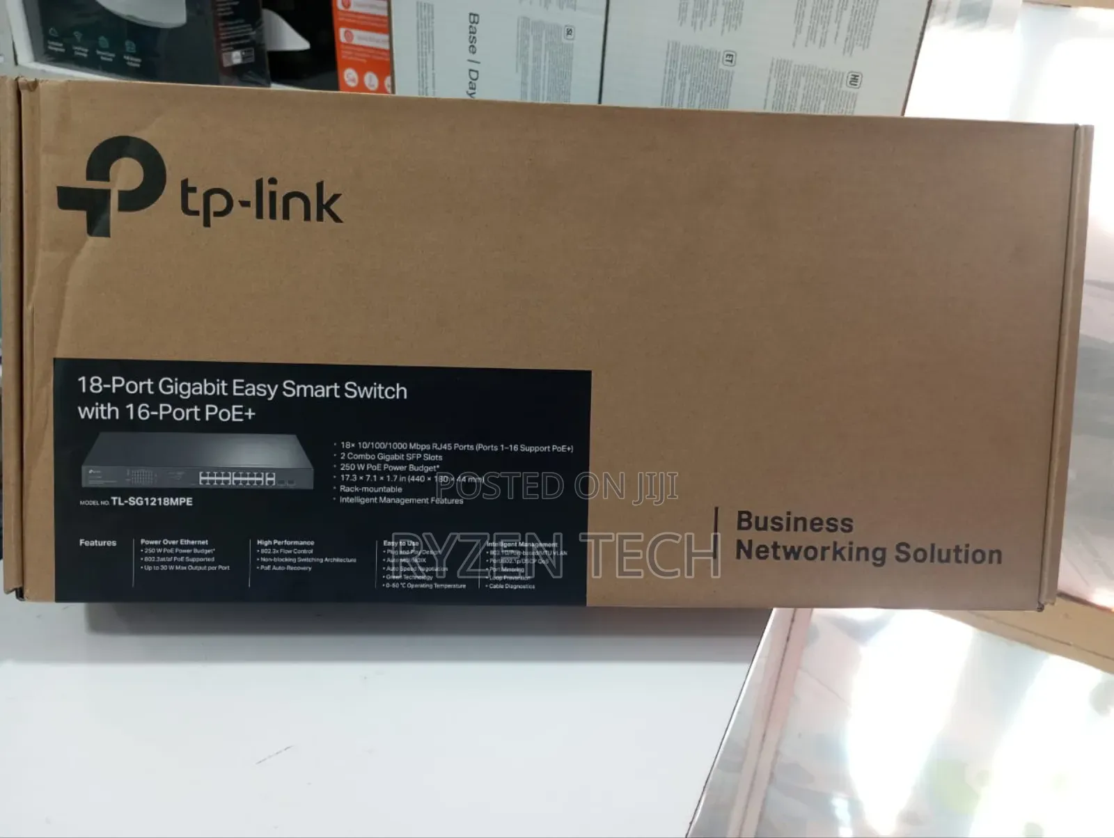 Tp-Link Sg1218mpe Gigabit Smart Switch