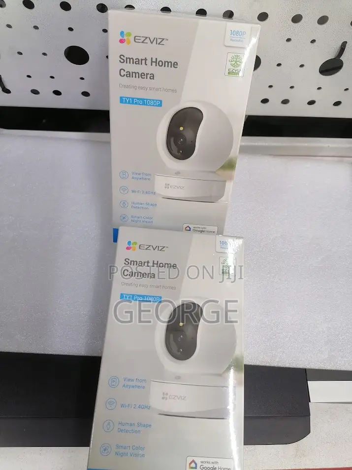 Impressive* ^360-Degree Smart Wi-Fi Pan and Tilt Camera