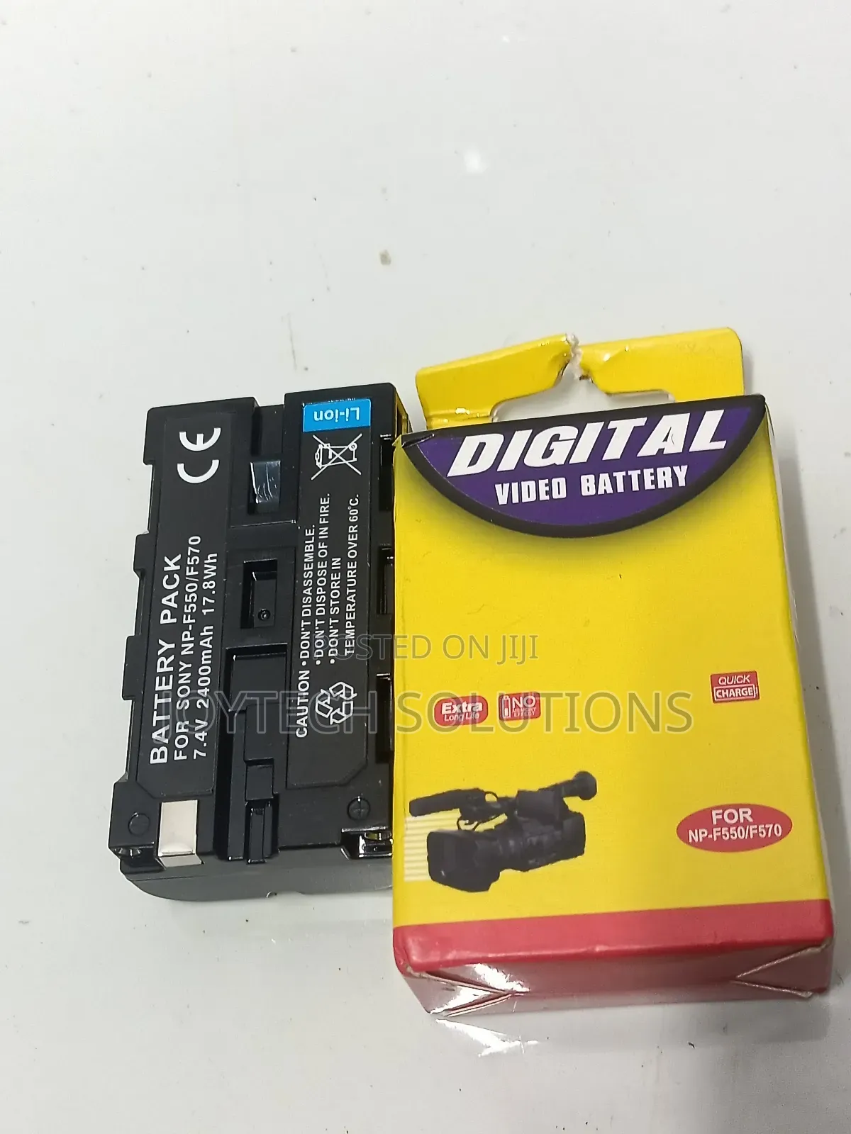 Digital Video Battery for Cameras and Pro Led Lights