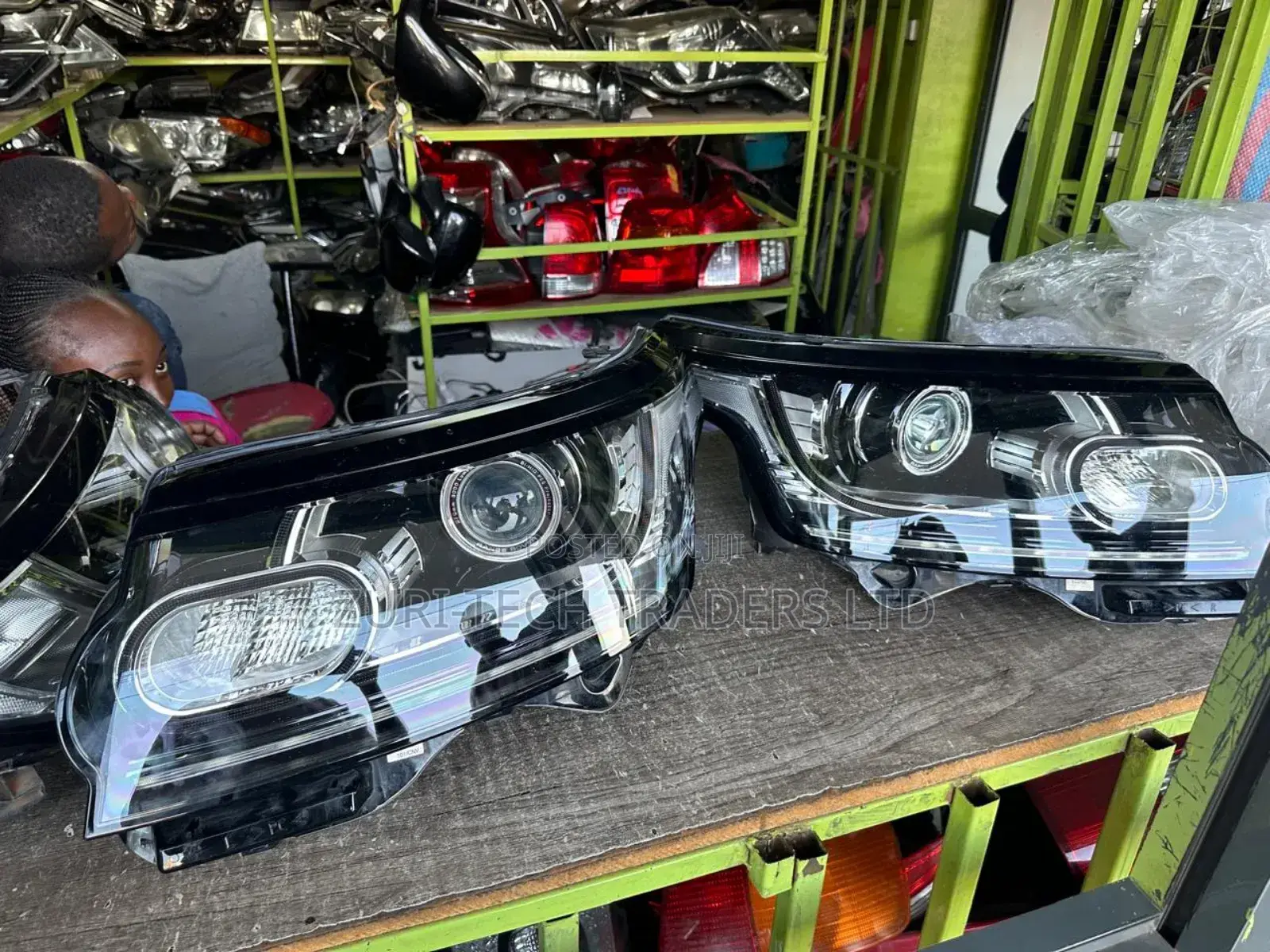 Range Rover Evoque Headlights
