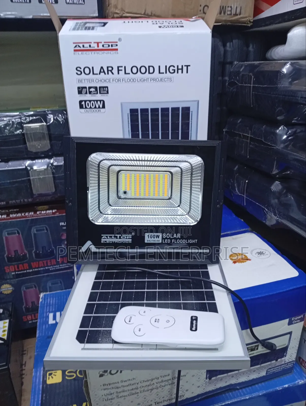 100w Solar Floodlight