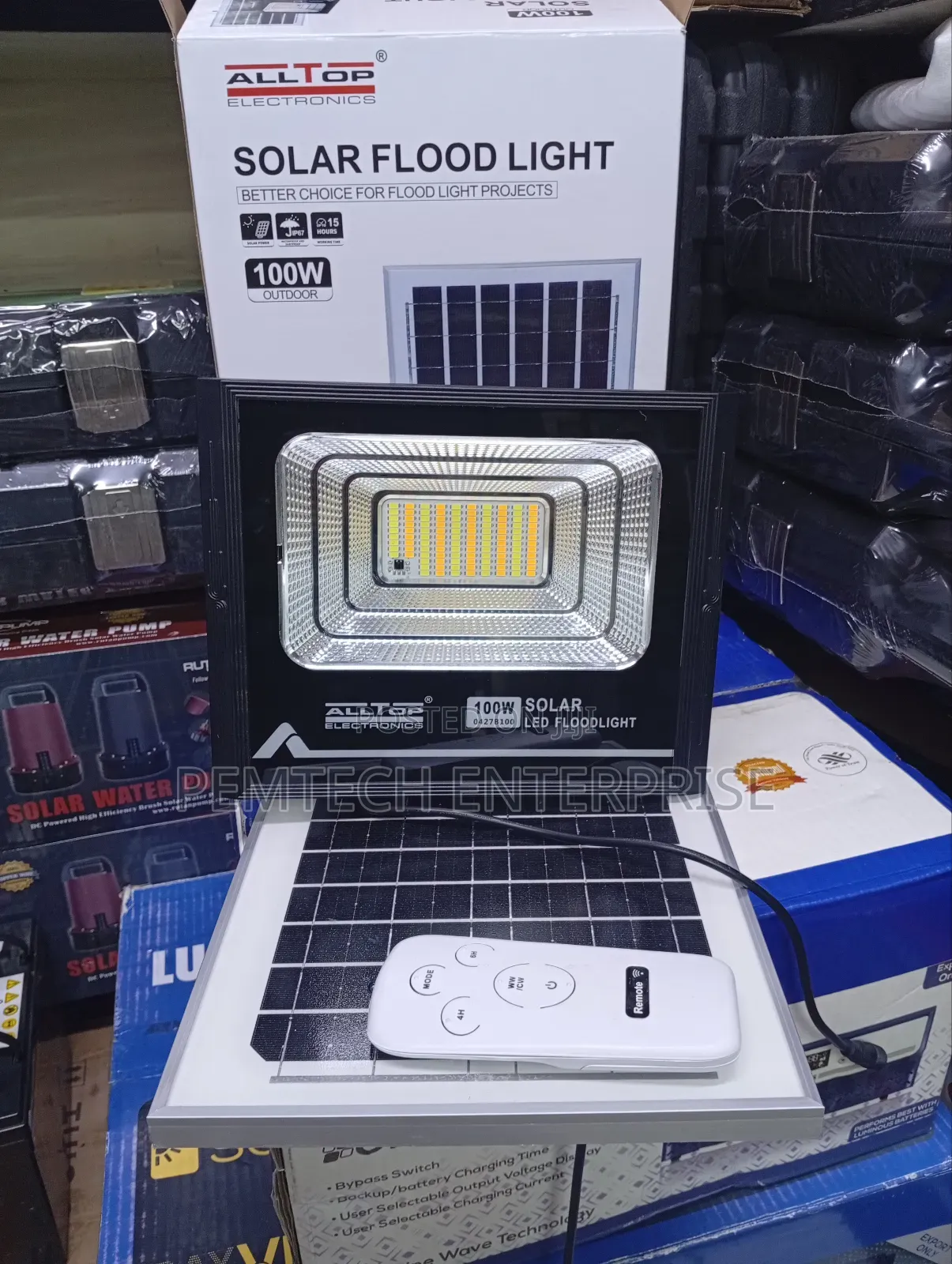 100w Solar Floodlight
