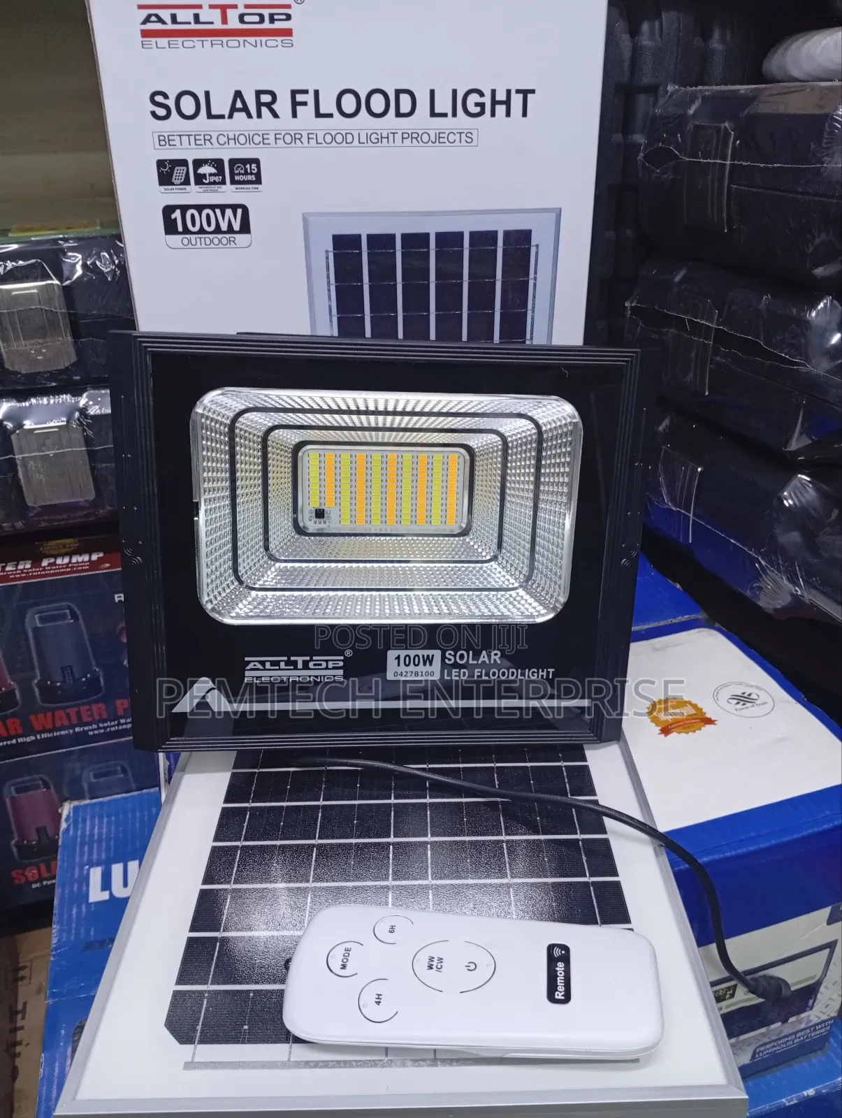 100w Solar Floodlight