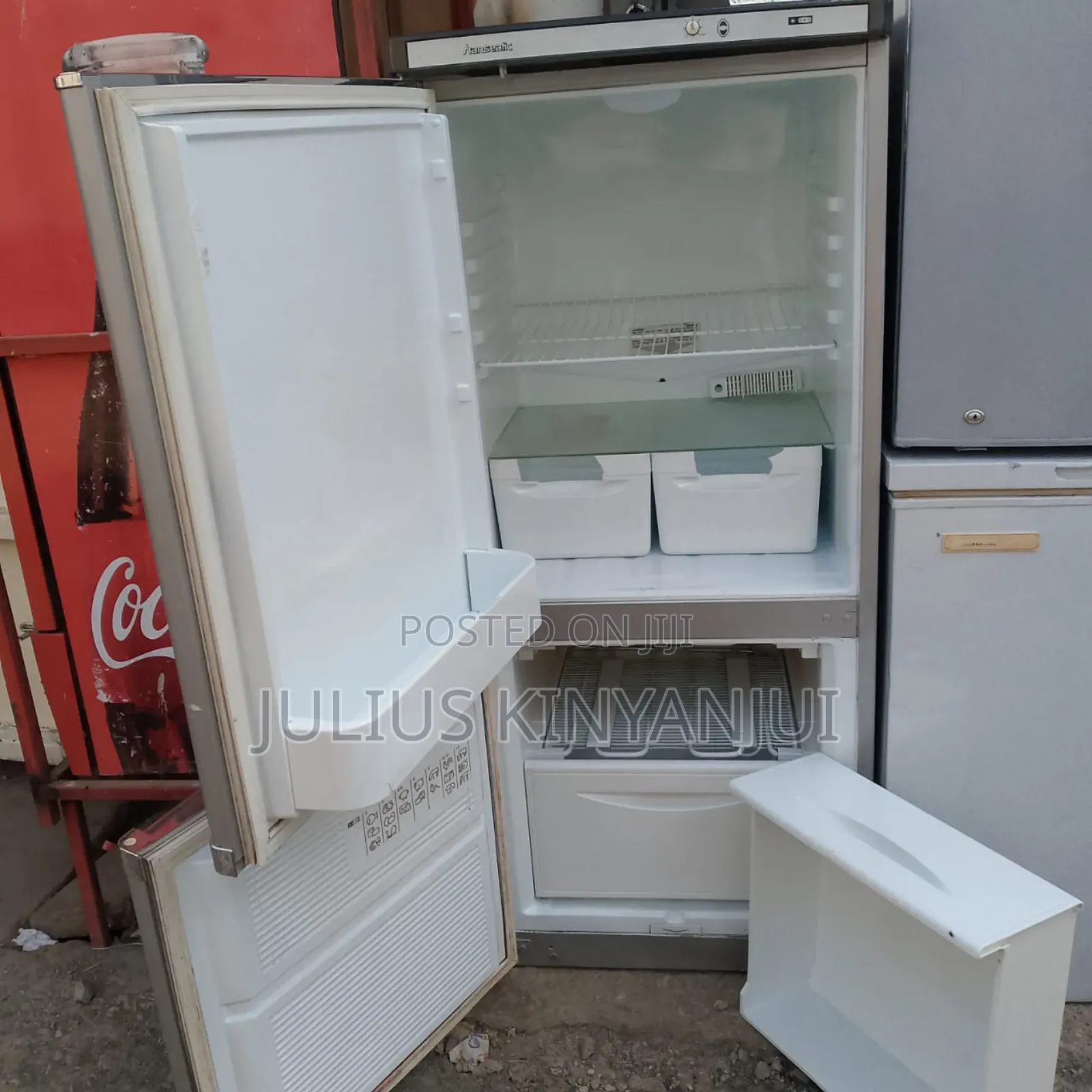 Bottom Freezer Two Door Fridge