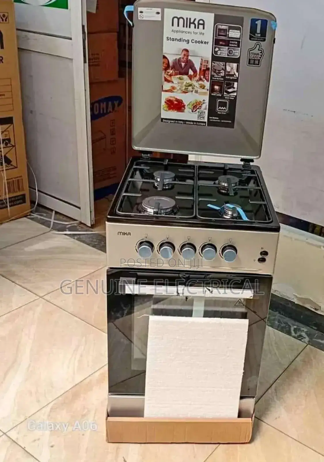 50*55 Mika Full Gas Standing Cooker
