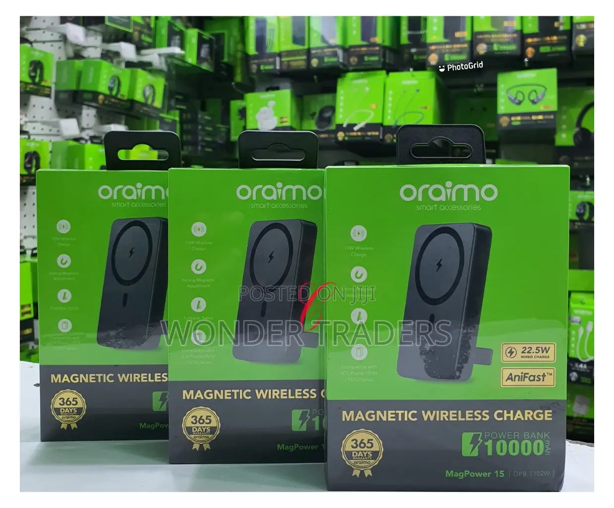 Oraimo Magpower 15 OPB-7102W 10000mah Magnetic Wireless