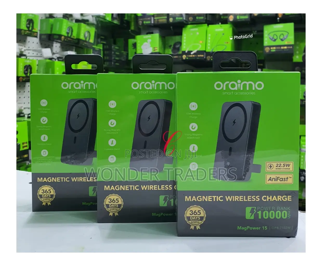 Oraimo Magpower 15 OPB-7102W 10000mah Magnetic Wireless