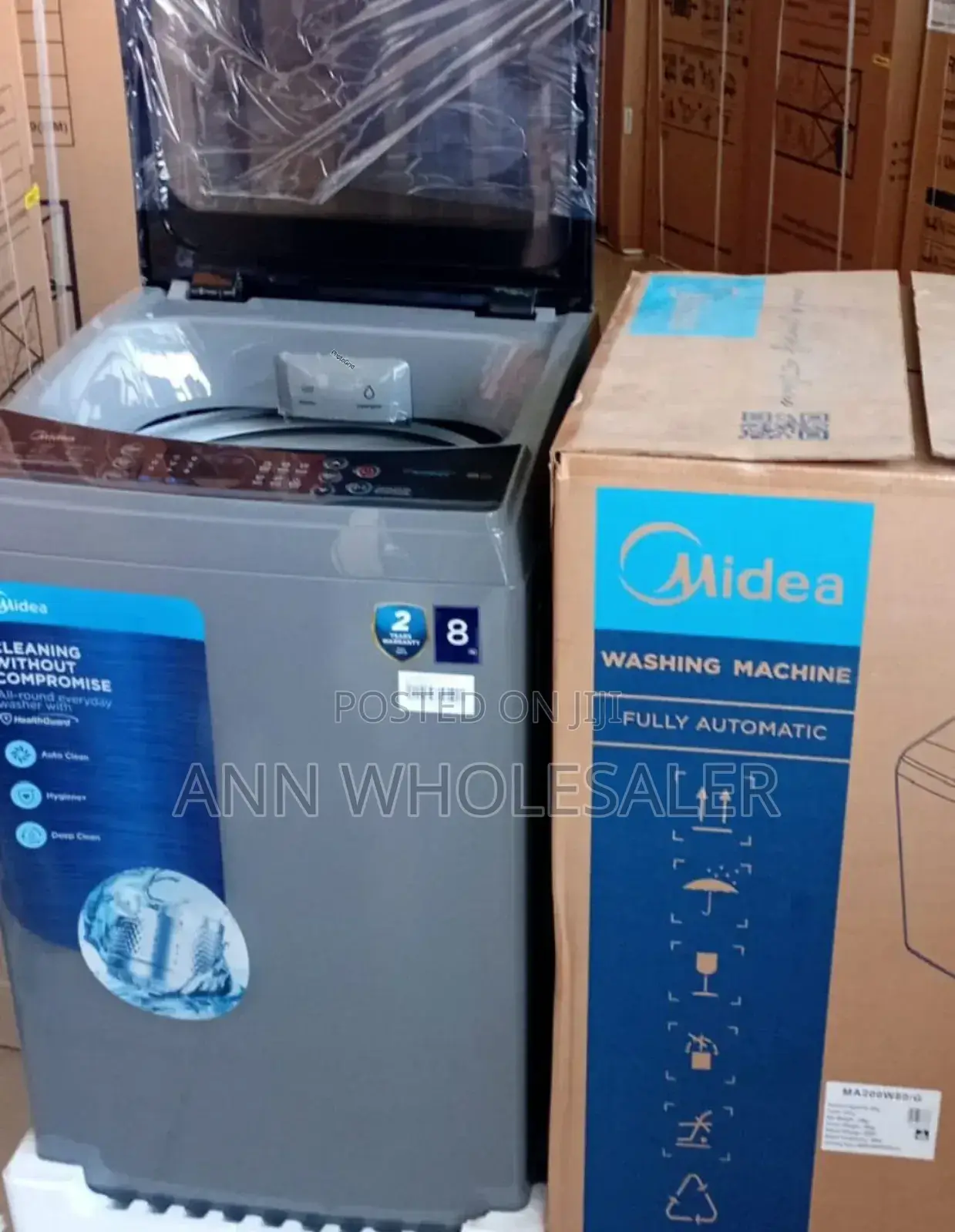 New Arrivals Midea 8kg Top Loader Washing Machine MLMT-5