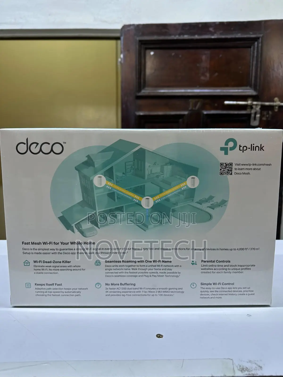 Tp-Link Deco E4(3-Pack) AC1200 Whole Home Mesh Wifi System