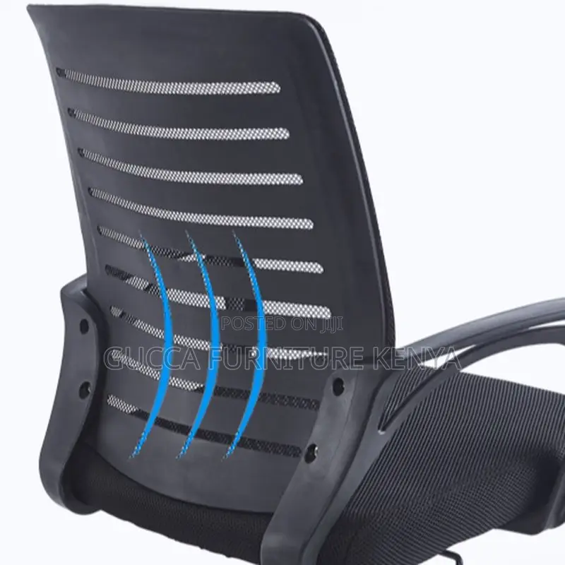 Office Chairs:Ergonomic Mid Back High-Strength Mesh Chair