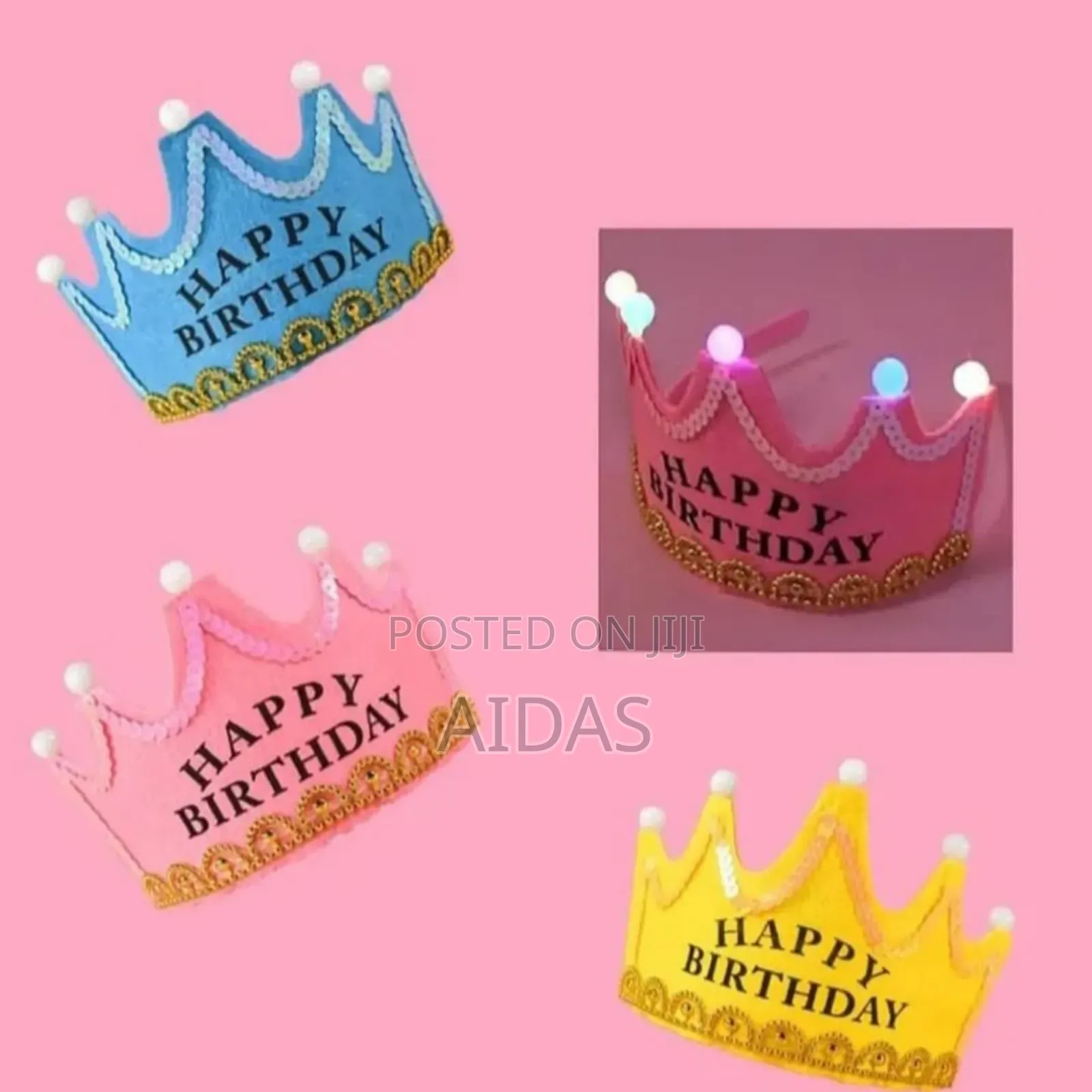 Happy Birthday Crowns