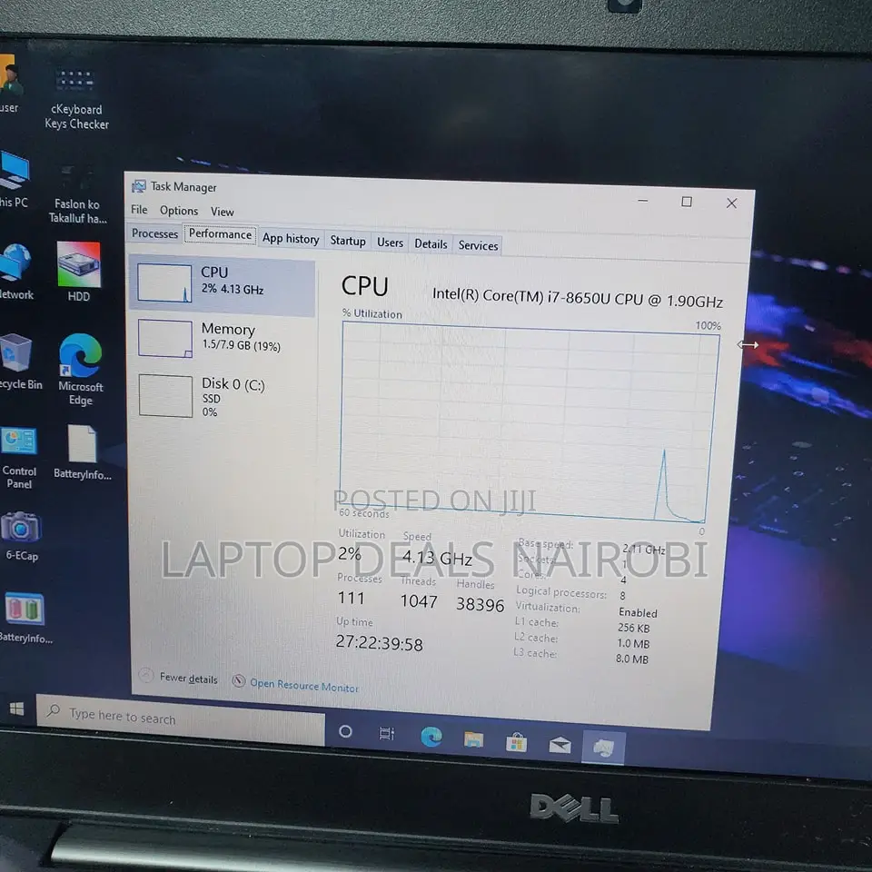Laptop Dell Latitude 7290 8GB Intel Core I5 SSD 256GB