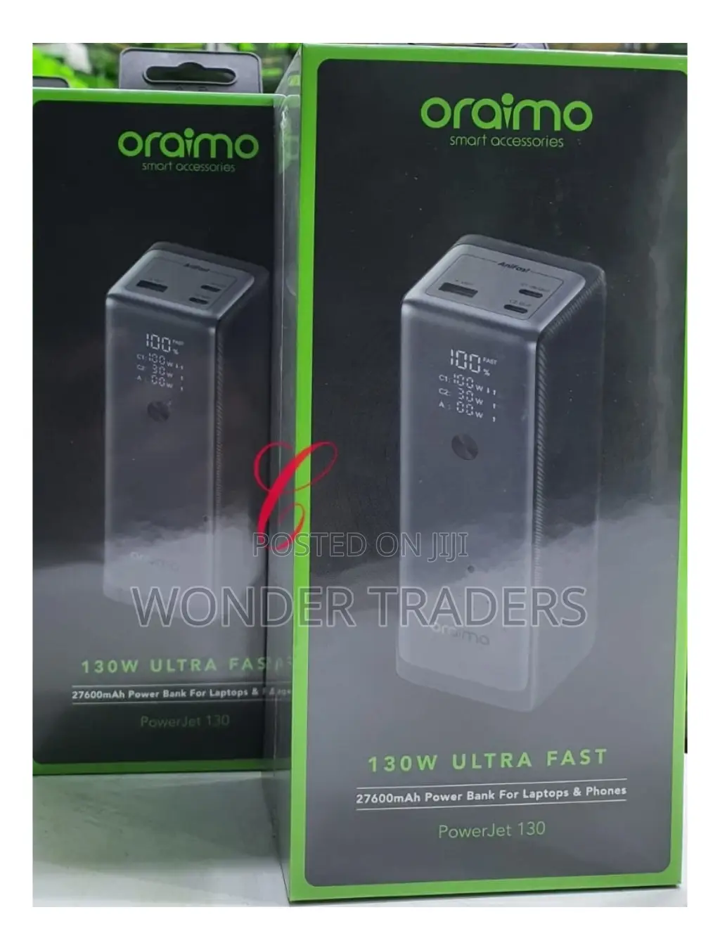 Oraimo Powerjet OPB-727SQ 130W 27,600mah Power Bank