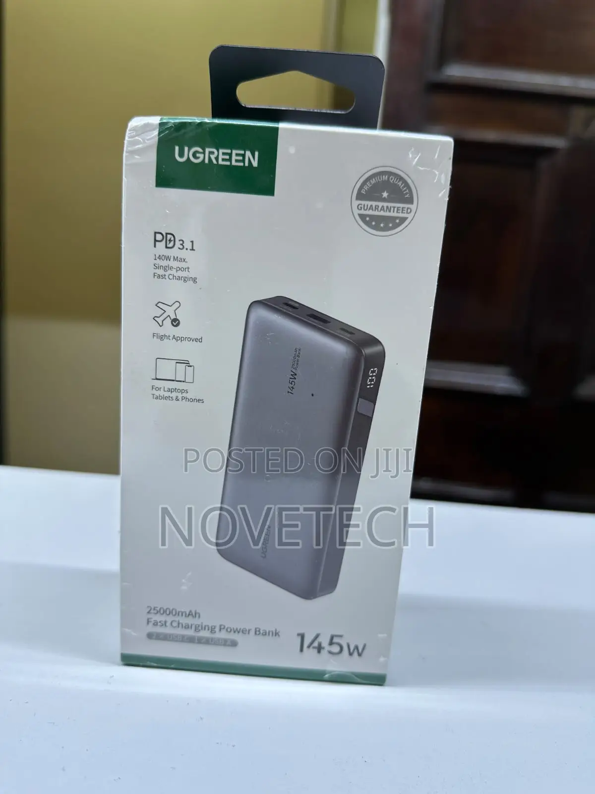 UGREEN Power Bank 25,000mah 145W Laptop Charger, USB C