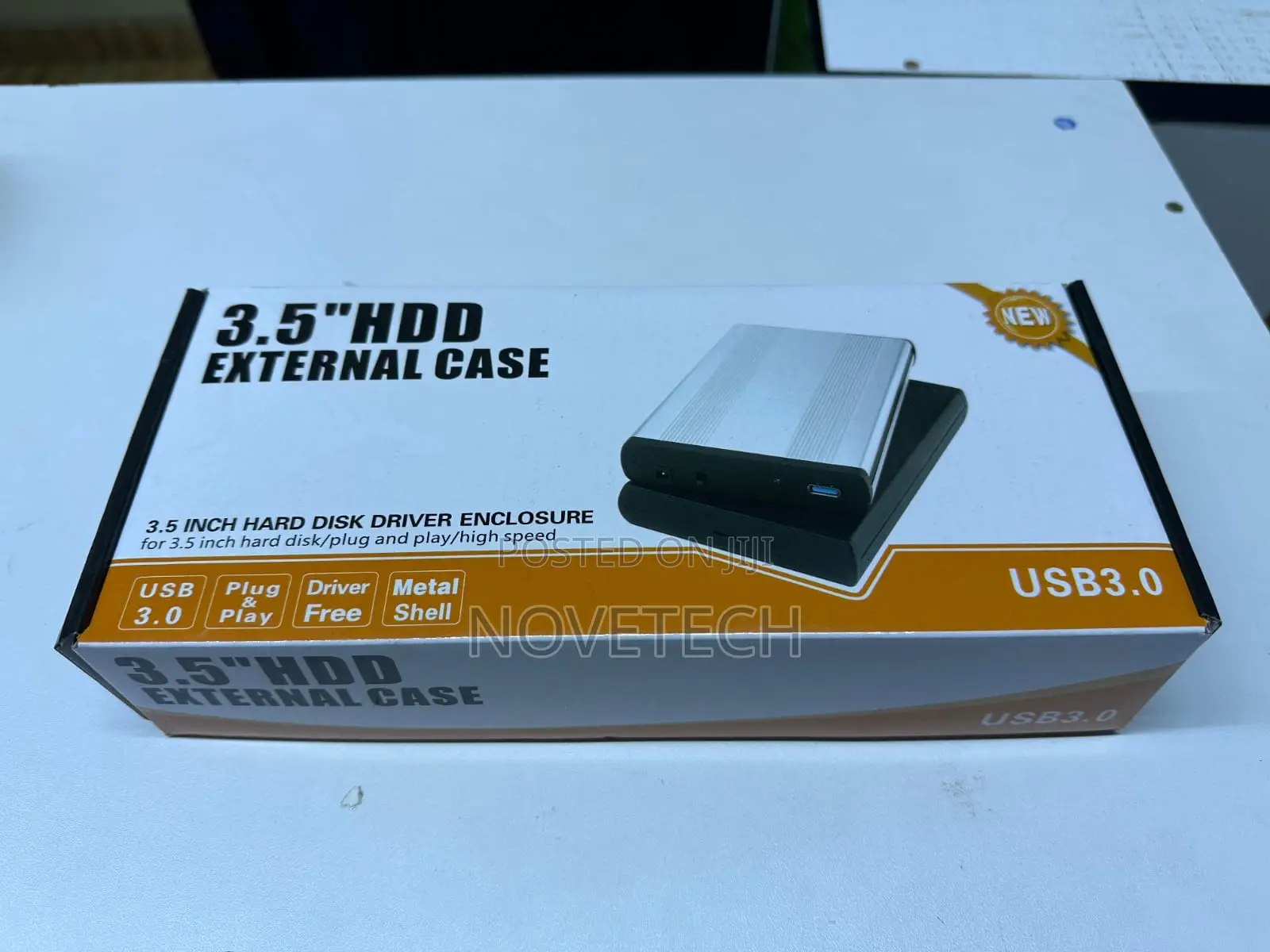 USB 3.0 to 3.5" Hard Drive Enclosure External Harddisk Case