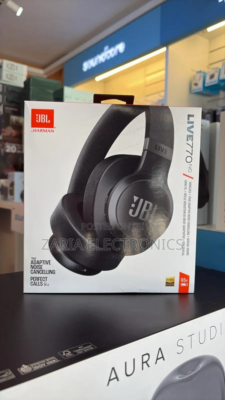 Jbl Wireless Headphones Live 770ncc