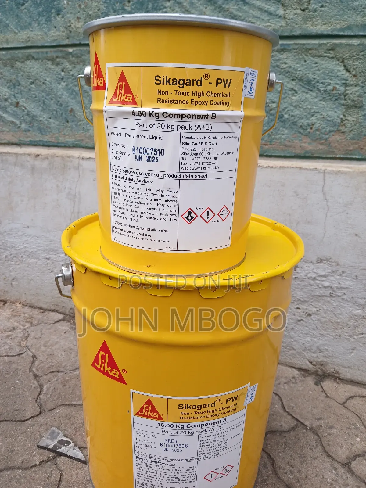 Sikagard Pw -Epoxy Sealant .