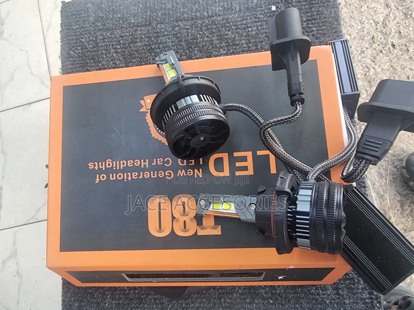 T80 Car Led Bulbs 180 Watts 3 Copper
