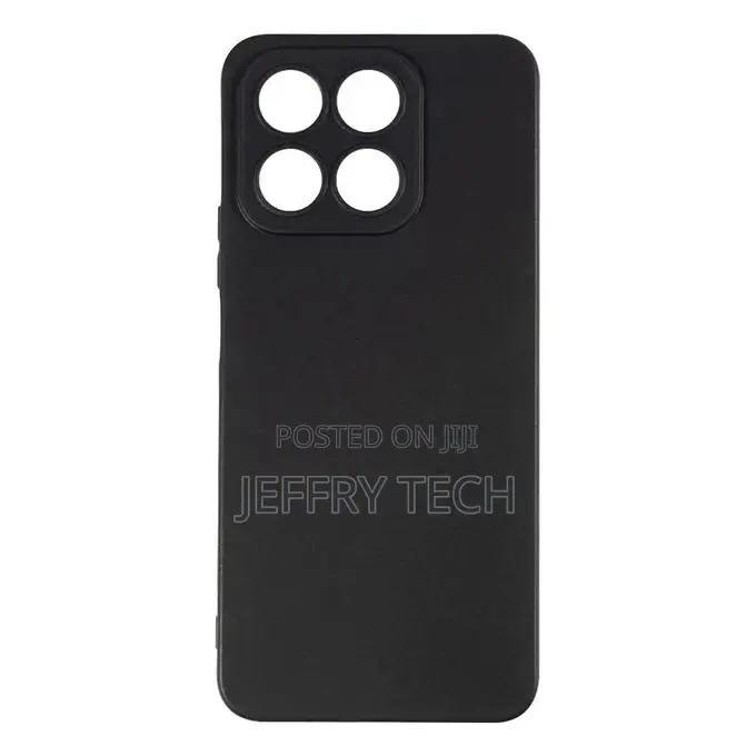 Black Silicone Case Cover for Infinix Note 30