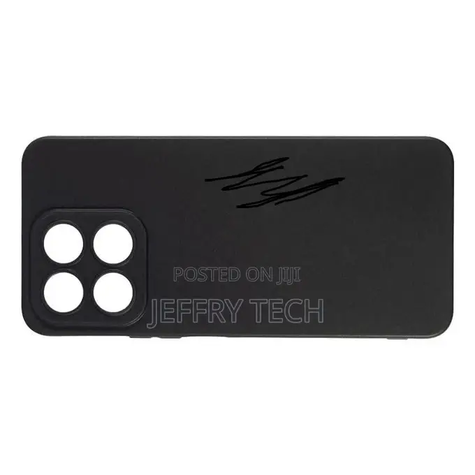 Black Silicone Case Cover for Infinix Note 30
