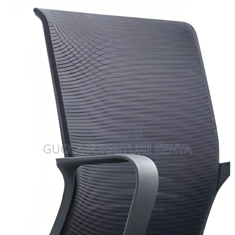 Office Chairs:Mid Back Mesh Contoured Waterfall Strong Seat