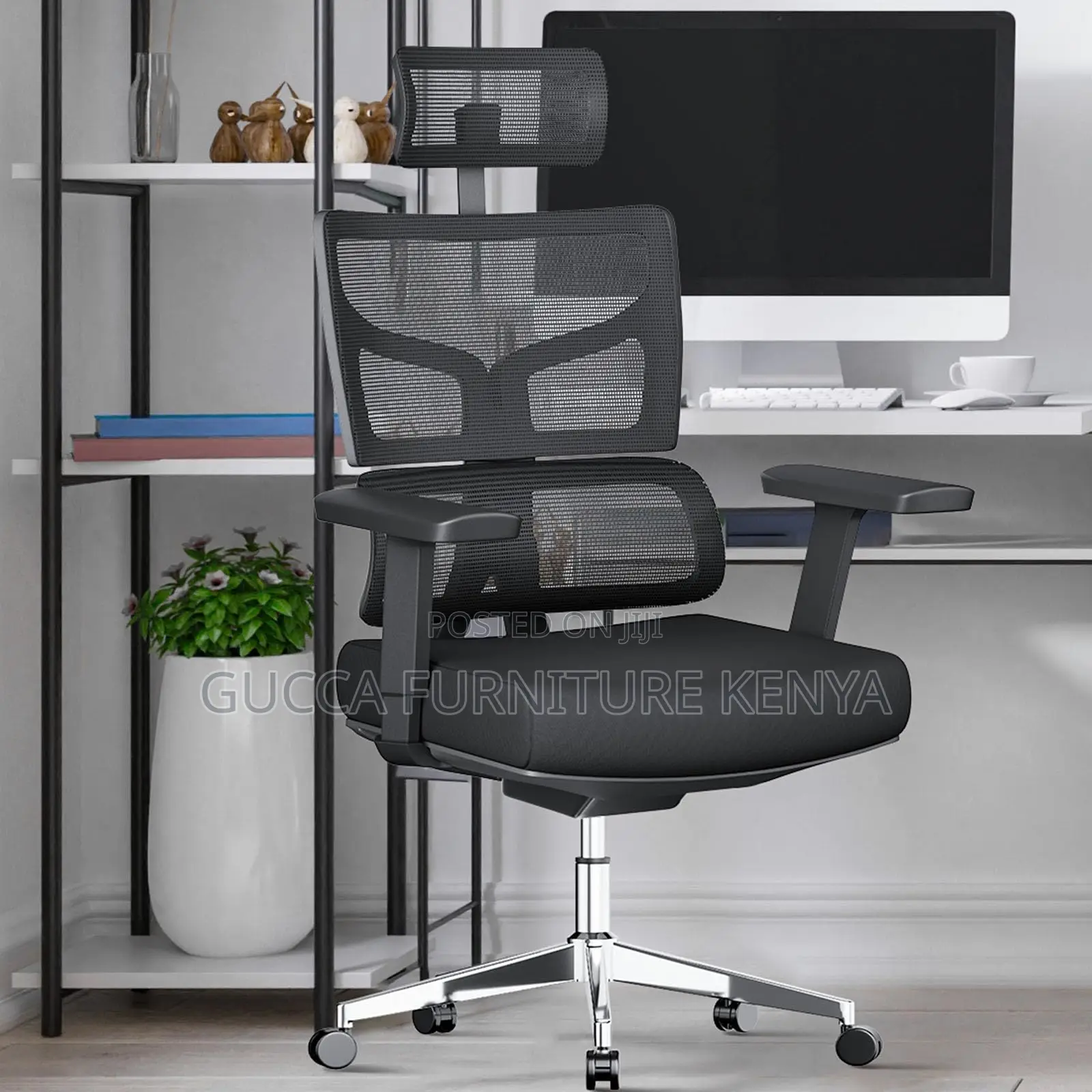 Office Chairs Orthopedic Wide Mesh Heavy Duty Chair