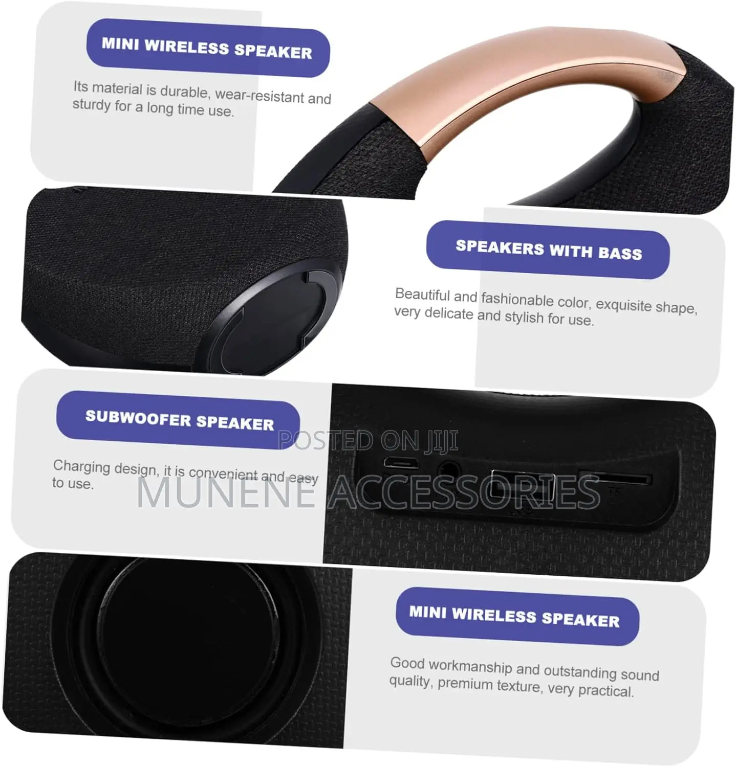 Portable Audio Small BLUETOOTH Music Wireless Speaker