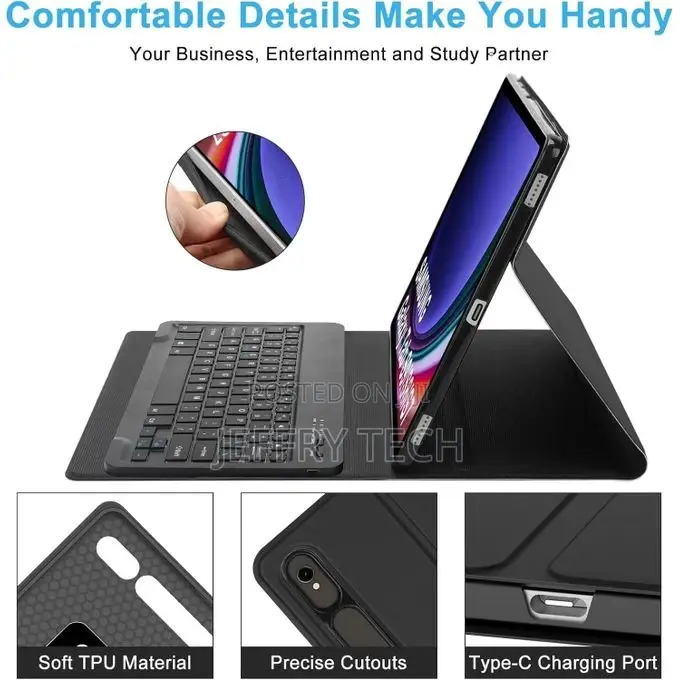 Samsung Galaxy Tab S10+ Plus 2024 12.4 Inch/S9 Plus Keyboard